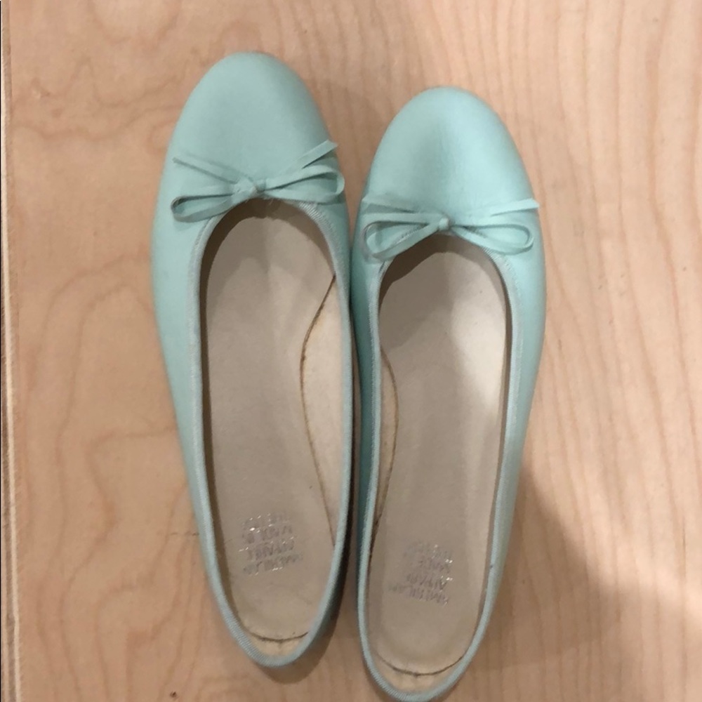 American Apparel 100% leather flats